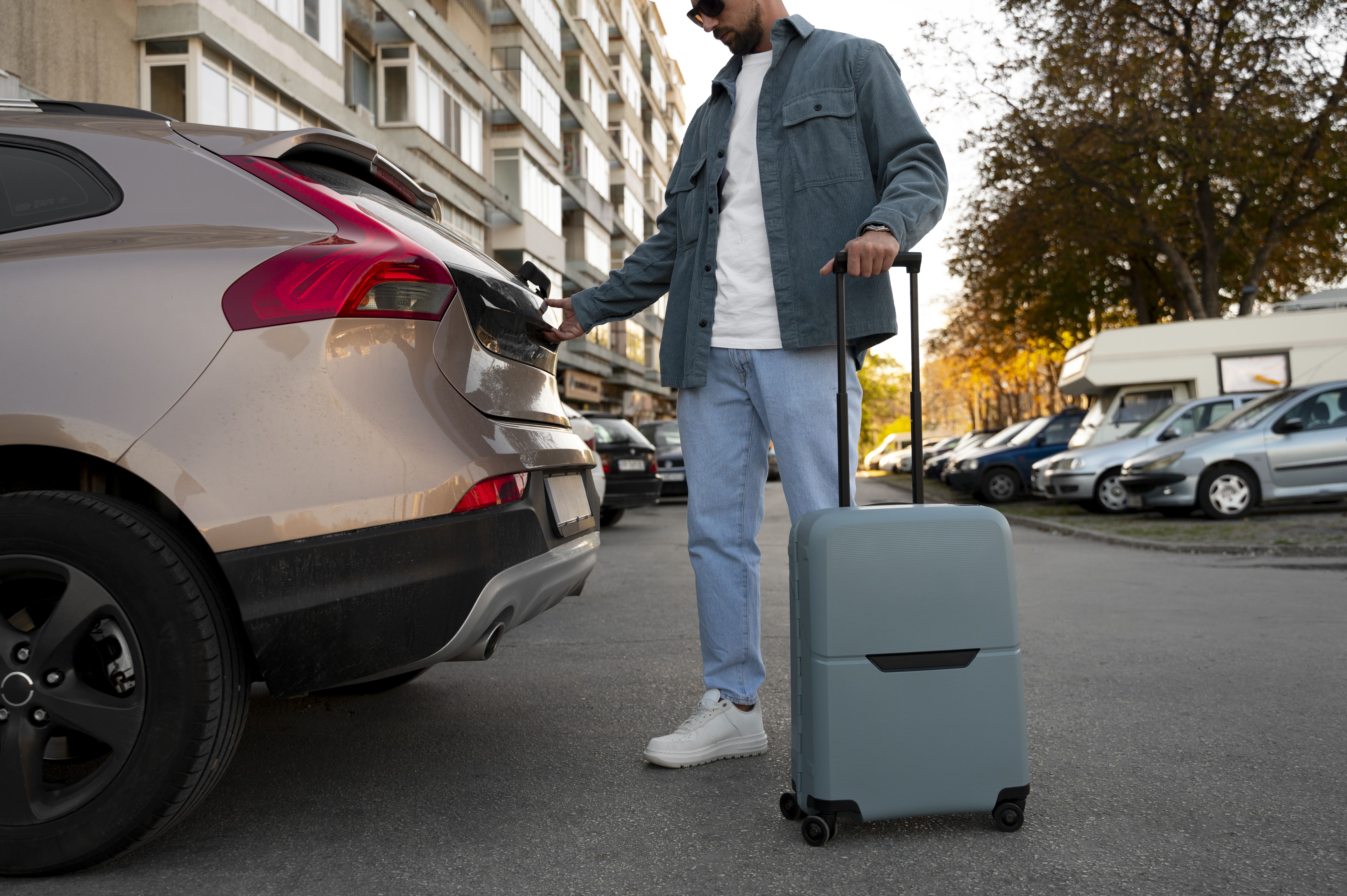 Como funciona a retirada do carro após uma viagem? 